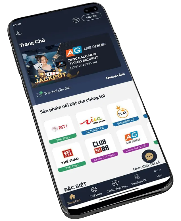 Hạn mức đặt cược và rút tiền cao hơn